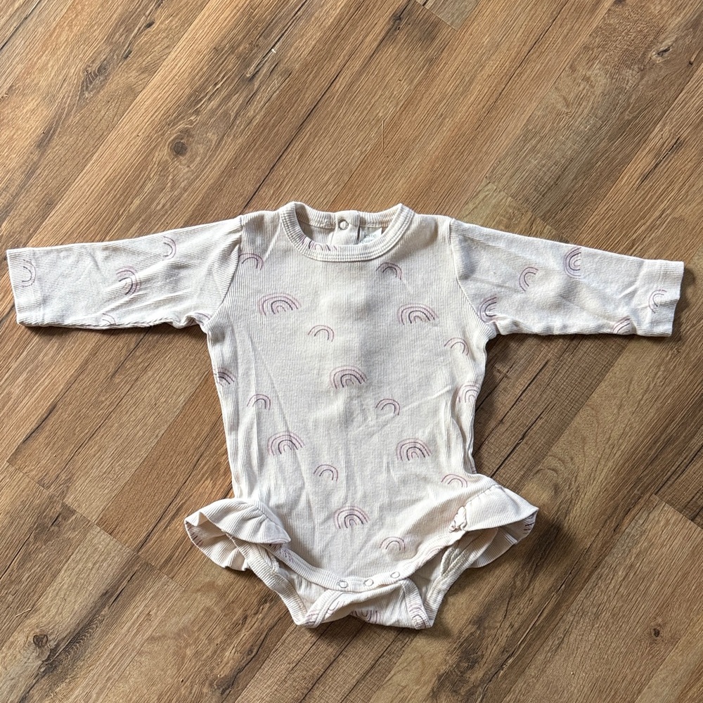 Kate Quinn Cream Rainbow Kids One Piece